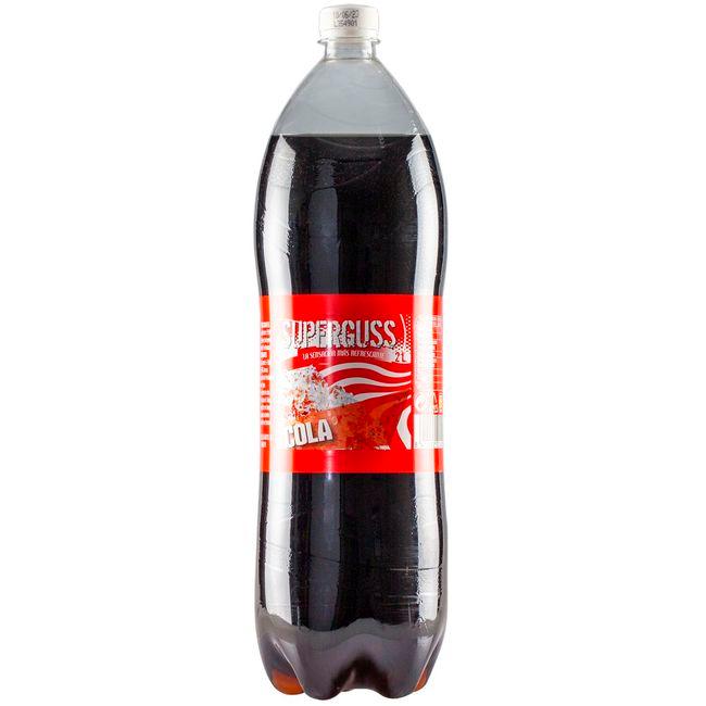 Bebida Refrescante De Cola SUPERGUSS Botella 2 Litros