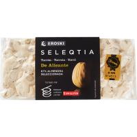 Turrón alicante EROSKI SELEQTIA, tableta 300 g