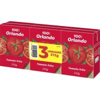 Tomate frito ORLANDO, pack 3x212 g
