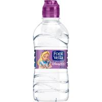 Agua mineral FONT VELLA, botellín 33 cl