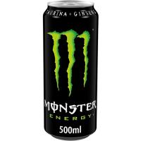 Bebida energética Green MONSTER, lata 50 cl