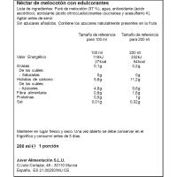 Néctar de melocotón JUVER, botella 200 ml