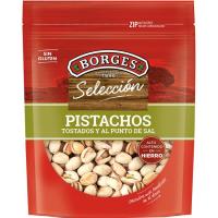 Pistacho tostado y salado BORGES, bolsa 130 g