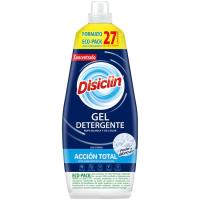 Detergente gel líquido DISICLIN, botella 27 dosis