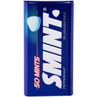 Caramelo de menta sin azúcar SMINT, pack 2x35 g