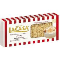 Turrón de praline-arroz con leche LACASA, caja 225 g