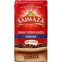 Café molido descafeinado natural SAIMAZA, paquete 250 g