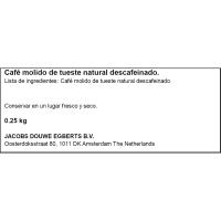 Café molido descafeinado natural SAIMAZA, paquete 250 g