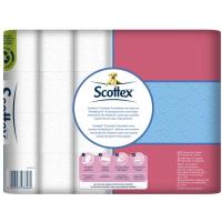 Papel higiénico original SCOTTEX, paquete 32 rollos