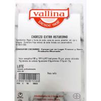 Chorizo casero asturiano VALLINA, pieza al peso aprox. 400 g