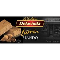 Turrón blando suprema DELAVIUDA, caja 250 g