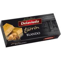 Turrón blando suprema DELAVIUDA, caja 250 g