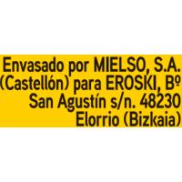 Miel con limón EROSKI, dosificador 350 g