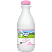 Leche uht 0,0% materia grasa ASTURIANA, botella 1,5 litros