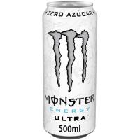 Bebida energética Ultra White MONSTER, lata 50 cl