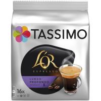 Café expresso lungo compatible Nespresso EROSKI, caja 20 uds