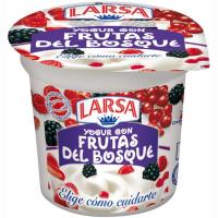 Yogur sabor frutas del bosque LARSA, tarrina 125 g