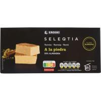 Turrón a la piedra EROSKI SELEQTIA, caja 250 g