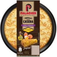 Tortilla al plato con cebolla PALACIO, 1 ud, 650 g