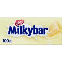 Chocolate blanco MILKYBAR, tableta 100 g