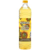 Aceite de girasol NORSOL, botella 1 litro