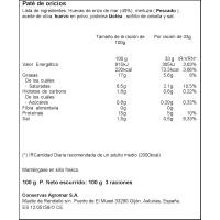 Paté de oricios AGROMAR, lata 100 g