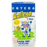 Leche entera GALLEGA, brik 1 litro