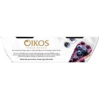 Yogur griego sabor tarta de arándanos OIKOS, pack 2x110 g