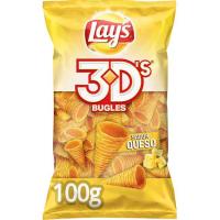 Snack sabor queso LAY`S Bugles 3D's, bolsa 100 g