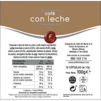 Café con leche compatible Dolce Gusto FORTALEZA, caja 10 uds