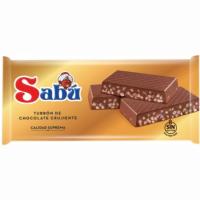 Turrón de chocolate crujiente SABU, tableta 150 g