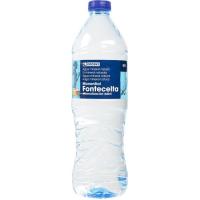 Agua mineral natural EROSKI, botella 1 litro