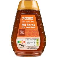 Miel jalea real EROSKI, dosificador 350 g