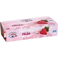 Yogur de fresa LARSA, pack 8x125 g