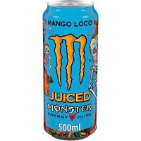Bebida energética MONSTER Mango Loco, lata 50 cl