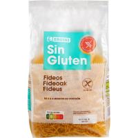 Fideos sin gluten EROSKI, paquete 500 g