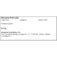 Manzana PINK LADY, al peso, compra mínima 980 g