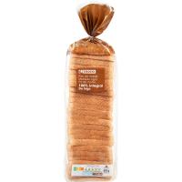 Pan de molde 100% integral con corteza EROSKI, paquete 820 g
