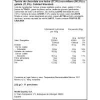 Turrón NESTLÉ JUNGLY, tableta 232 g