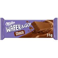 Galleta wafer & go MILKA, 31 g