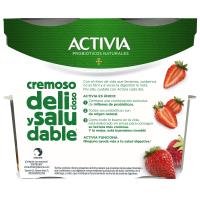 Activia cremoso sabor fresa DANONE, pack 4x115 g