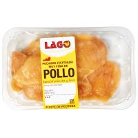 Pechuga de pollo muy fina LAGO, bandeja 350 g