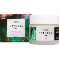 Crema facial de día antiedad BELLE NATURAL, tarro 50 ml