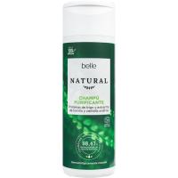 Champú purificante proteínas de trigo BELLE NATURAL, bote 200 ml