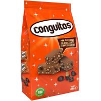 Mini turrones crujientes con conguitos LACASA, bolsa 200 g