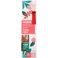 Ambientador varita de frutos rojos EROSKI, caja 40 ml