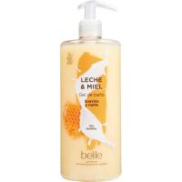 Gel de baño leche&miel BELLE, dosificador 750 ml