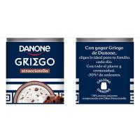 Yogur griego stracciatella DANONE, pack 4x110 g