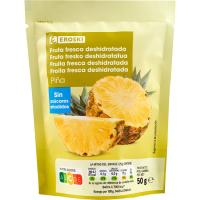 Piña deshidratada EROSKI, bolsa 50 g