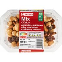 Mix frutos secos clásico EROSKI, tarrina 200 g